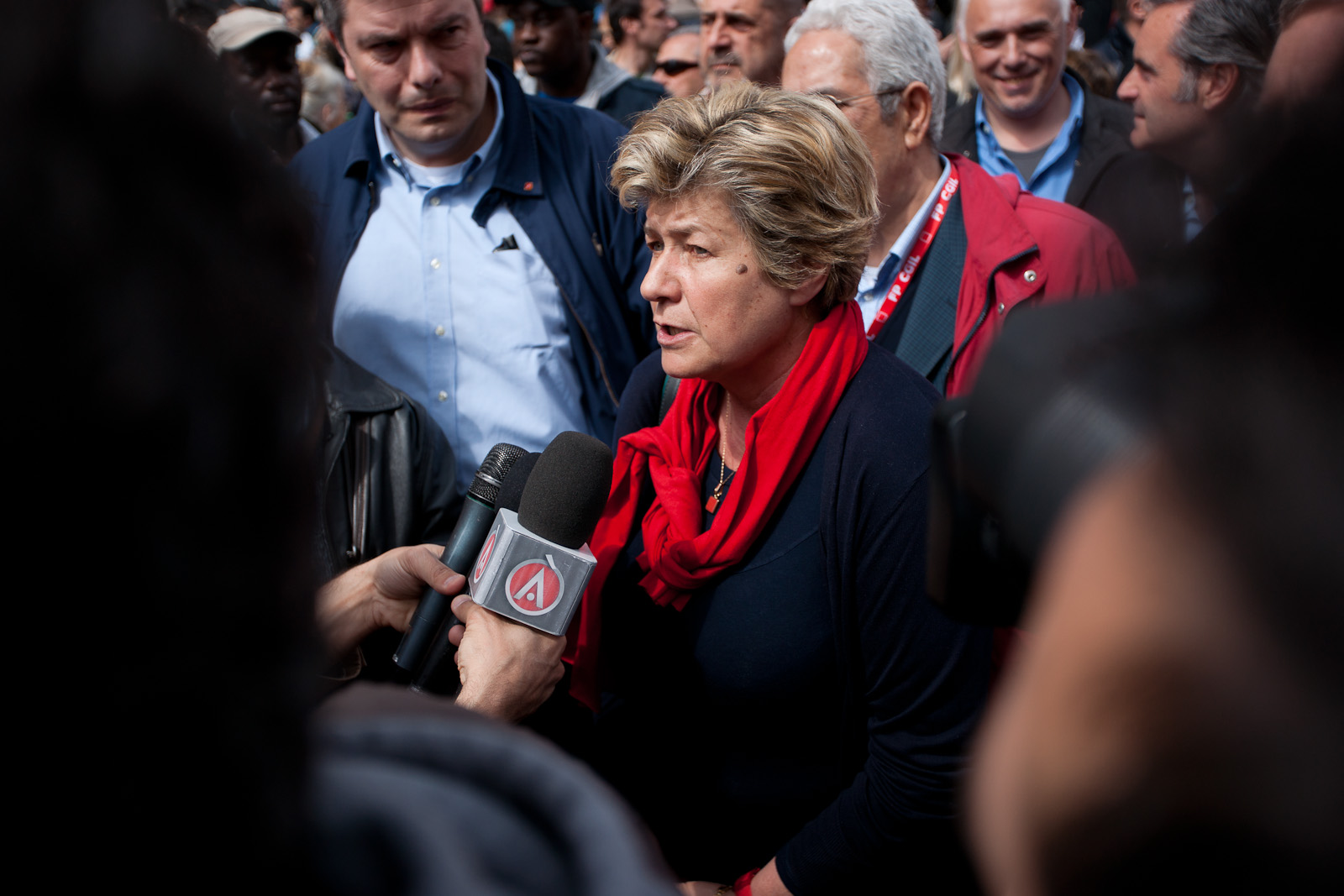 05 - Mrs Susanna Camusso (Leader of CGIL Italian biggest Union Organisation) 05 - Mrs Susanna Camusso (Leader of CGIL Italian biggest Union Organisation)